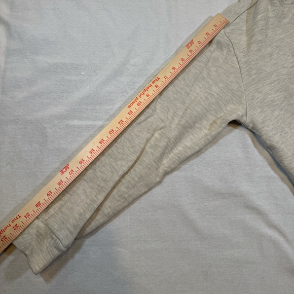 U.S. Polo Association Men's Cream Zip Up Sweater - Picture 8 of 9